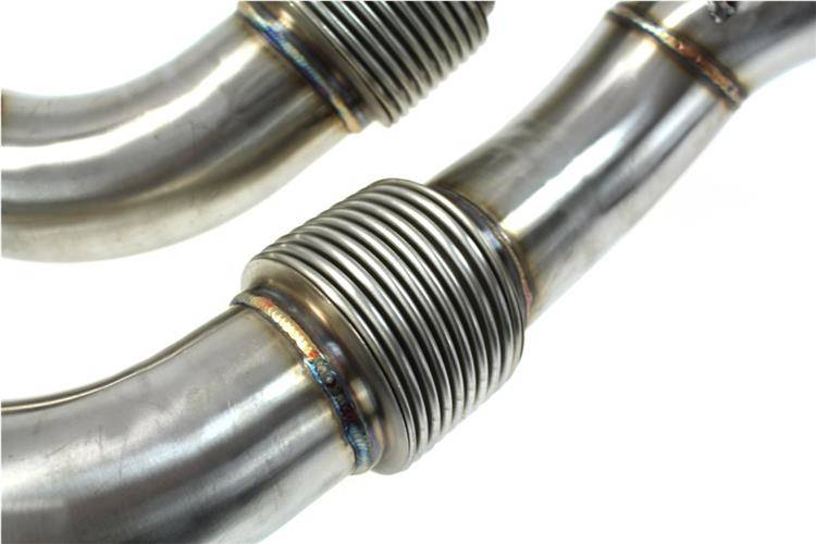 BMW F85 F86 X5M X6M 15-17 Performance Downpipe Decat 76mm