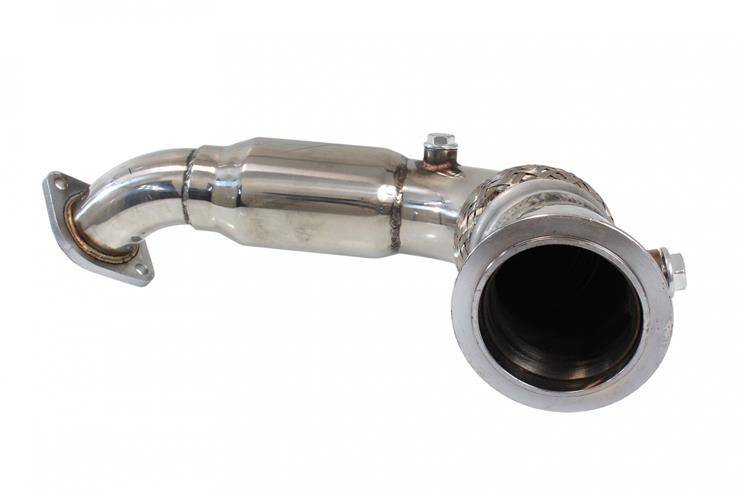 BMW V8 N63 550i 650i 750Li X5 X6 X5M X6M 08+ Downpipe 64mm