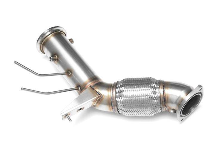 BMW F01 F02 F10 F11 550d 750D N57X 10-16 Downpipe 90mm