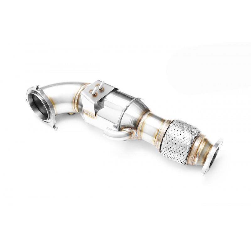 Ford Fiesta MK6 ST 180 1.6 08-17 Cat Euro 4 + Downpipe 76mm