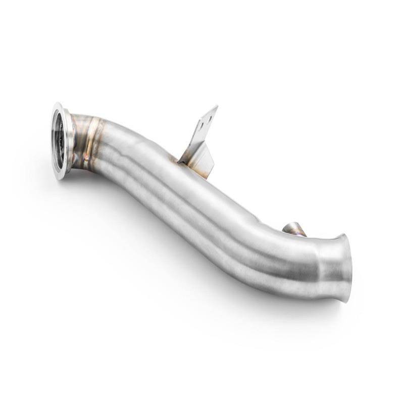Mercedes W205 C200 2.0 T 14-21 Decat Downpipe 76mm