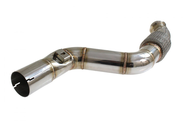 BMW F Series 650I N63 S63 12-17 Downpipe+Heat Shield 76mm