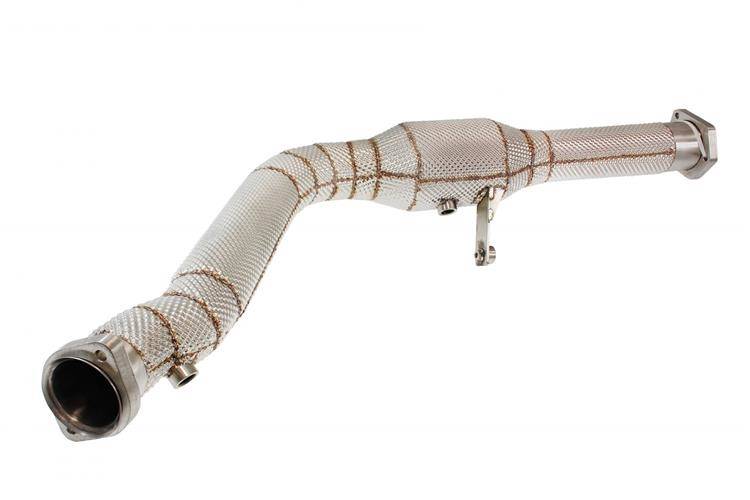 Mercedes GT63 GT63S AMG 13-18 Downpipe+Heat Shield 71mm