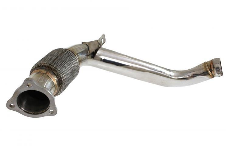 Porsche Panamera 3.0T 13-18 Downpipe+Heat Shield 70mm