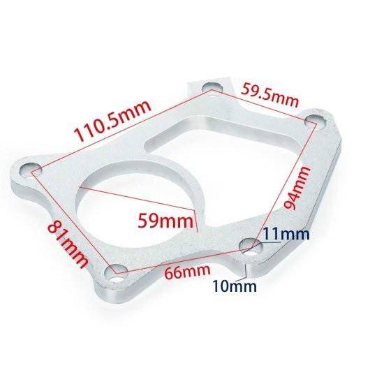 Subaru STI Twin Scroll VF36 VF37 94+ Performance Downpipe