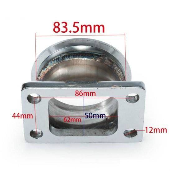 Uni T3 3 V-Band Stainless Steel Performance Downpipe