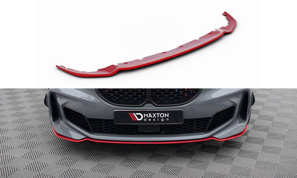 Front Splitter V.4 For BMW 1 F40 M-Pack/ M135I - Textured
