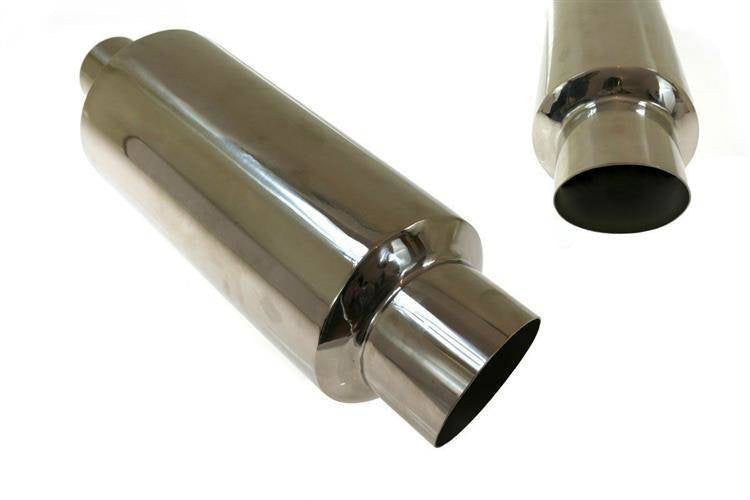 Universal Rear Muffler SIX 88x115mm Inlet 63.5mm