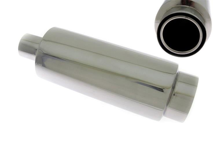 Universal Rear Muffler SIX 100mm Inlet 60mm