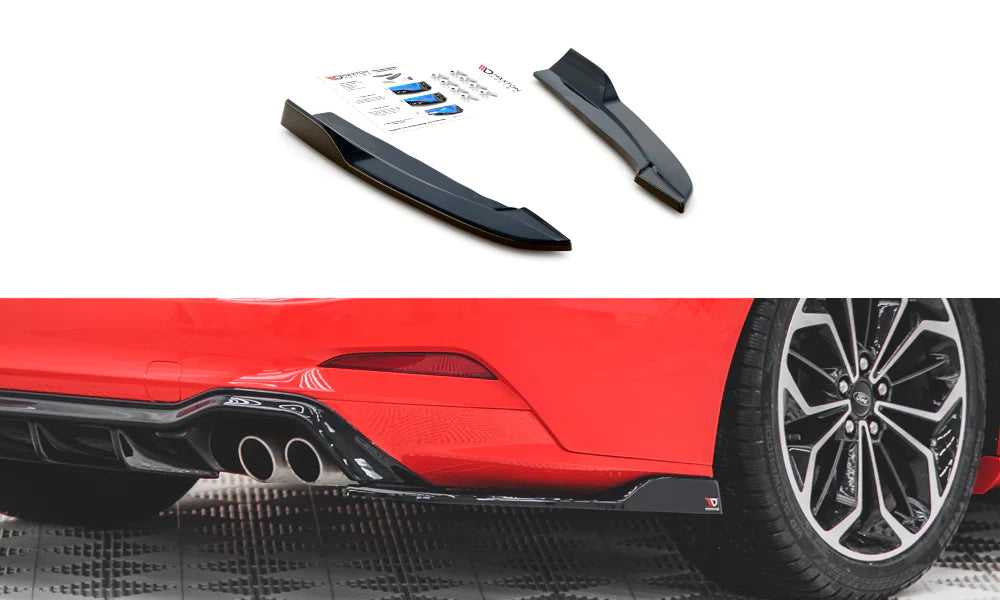 Rear Side Splitters For V.4 Ford Focus ST-Line Estate MK4-T