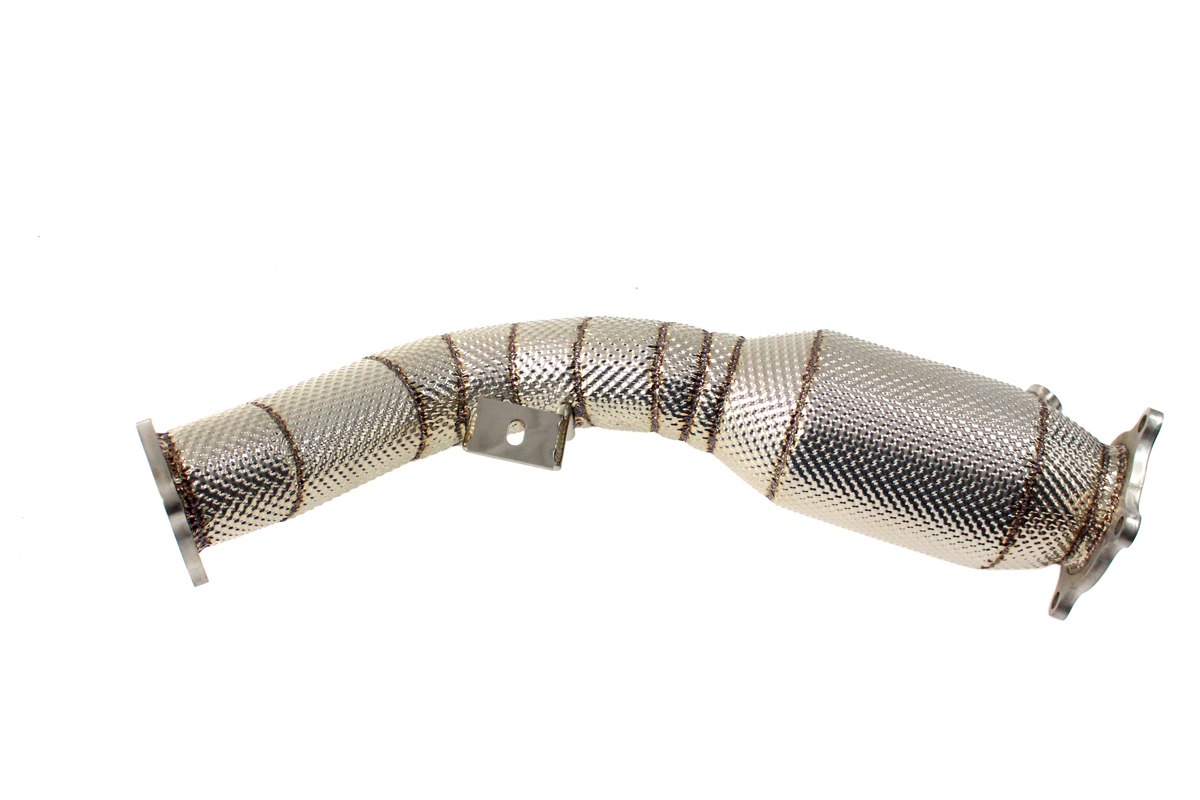 Audi Q5 2.0TFSI 08-12 Performance Downpipe+Heat Shield 76mm