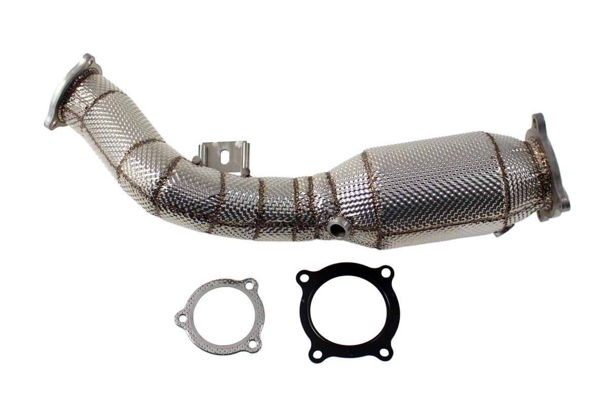 Audi Q5 2.0TFSI 08-12 Performance Downpipe+Heat Shield 76mm