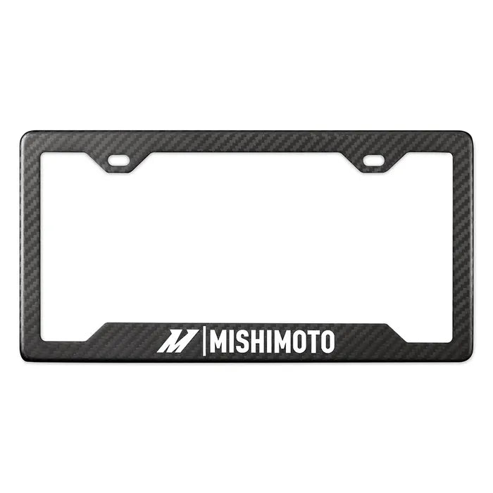 Carbon Fiber License Plate Frame, Matte Carbon Fiber