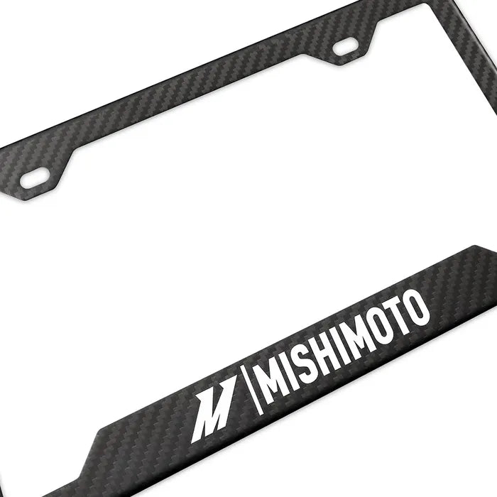 Carbon Fiber License Plate Frame, Matte Carbon Fiber