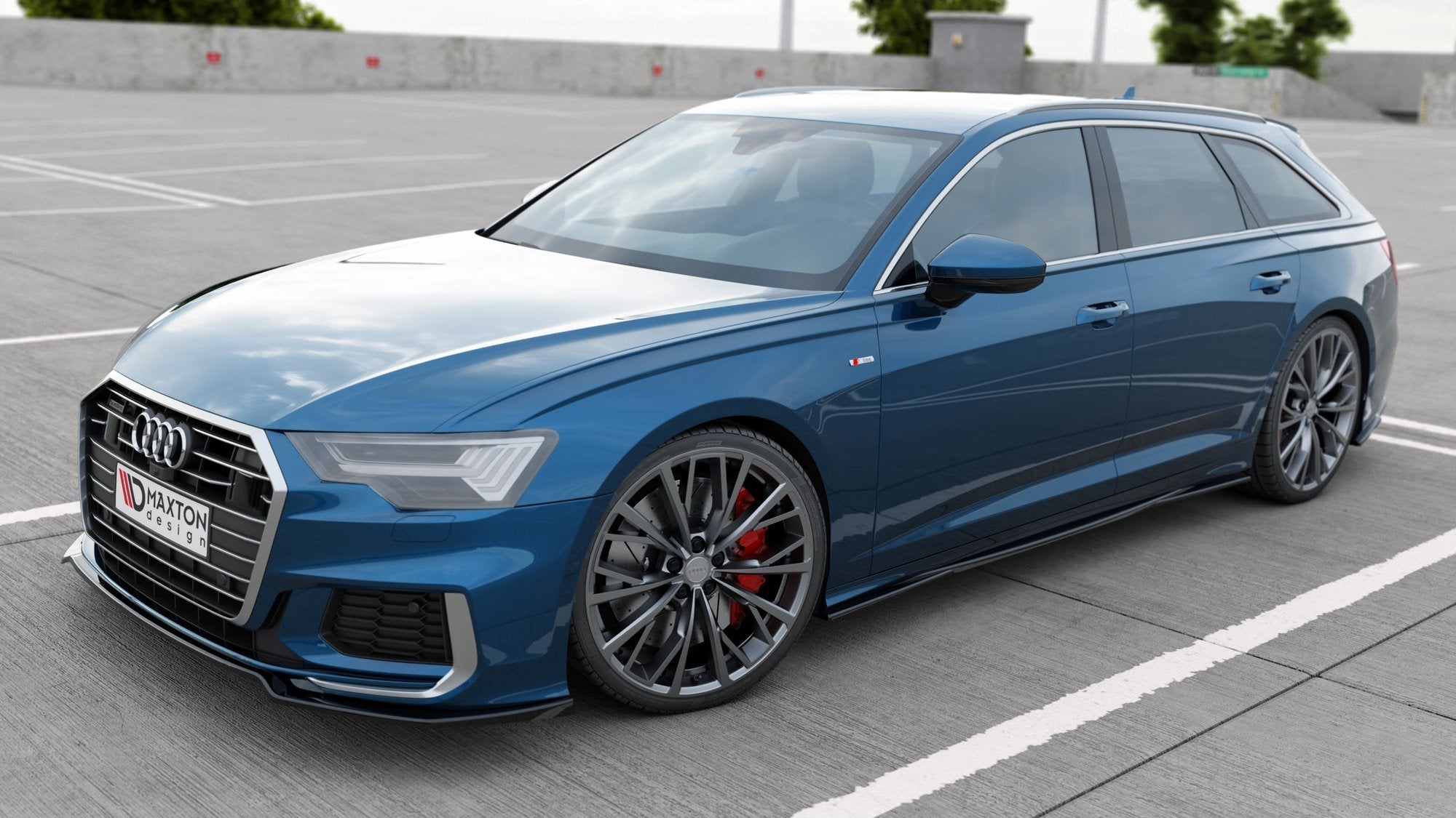 Front-Splitter-V.1-Audi-A6-S-Line-/-S6-C8---Textured