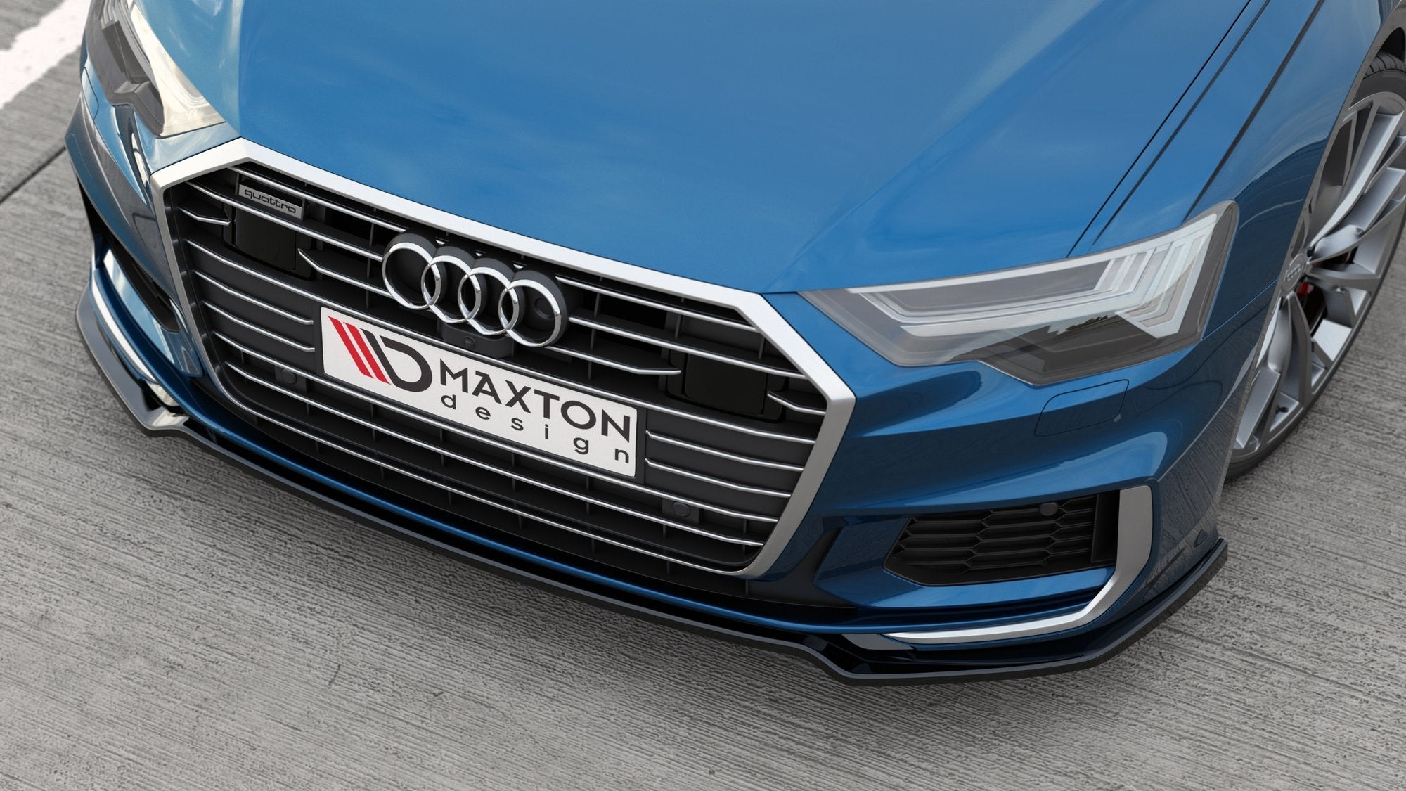 Front-Splitter-V.1-Audi-A6-S-Line-/-S6-C8---Textured