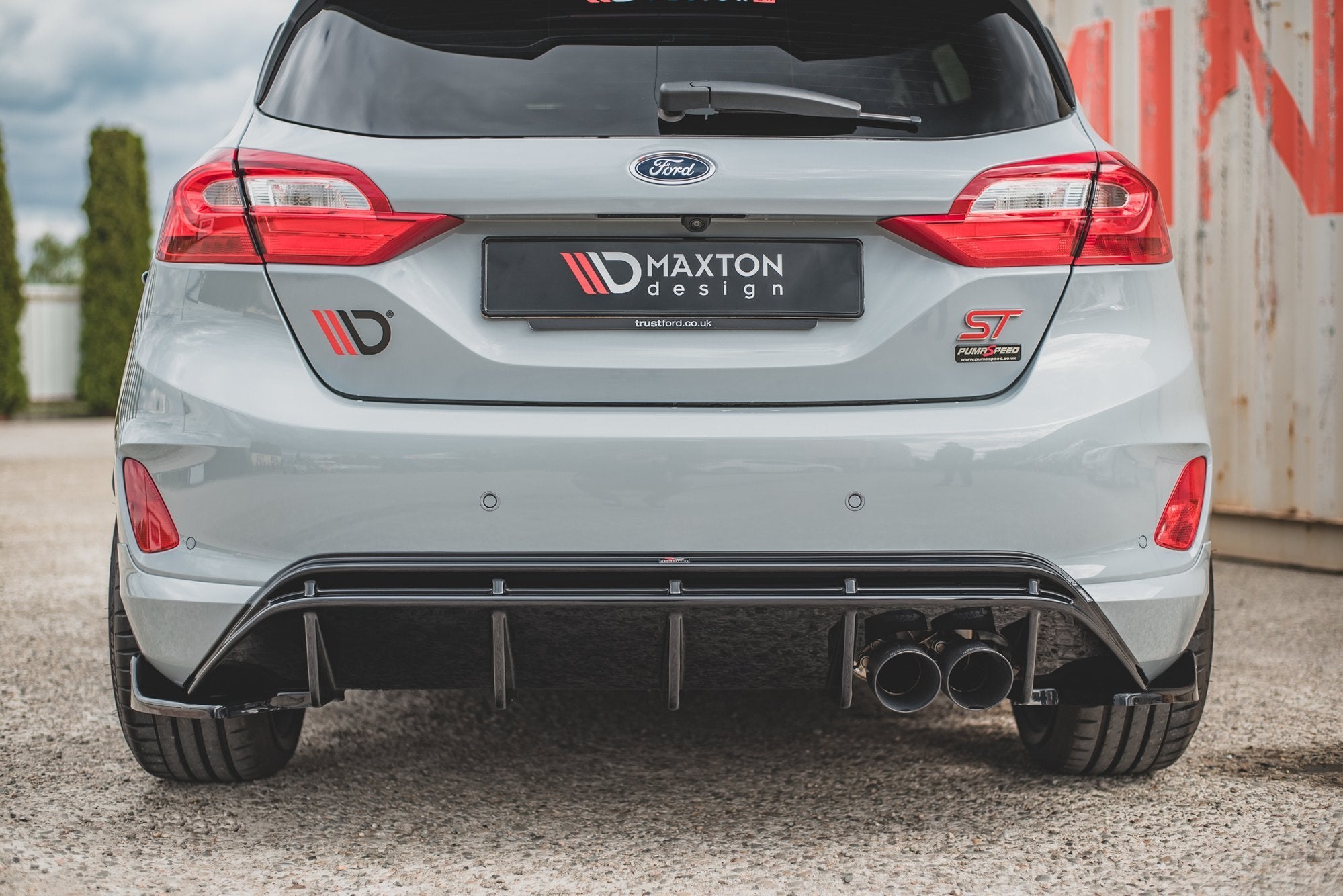 Rear-Side-Splitters-V.2-Ford-Fiesta-MK8-St---Gloss-Black