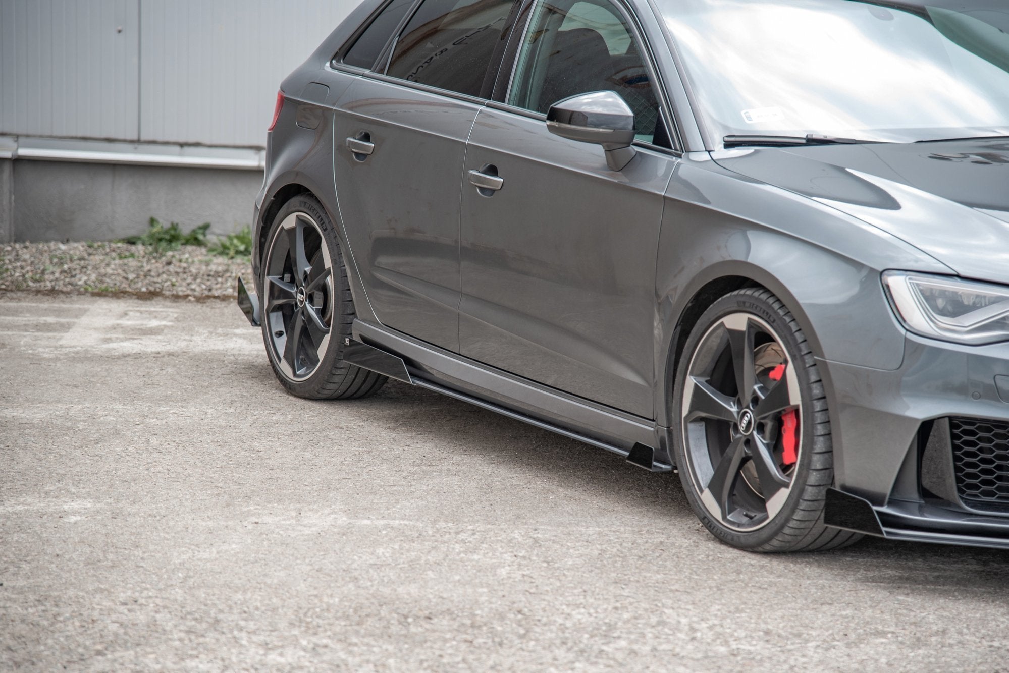 Side-Flaps-Audi-RS3-8V-Sportback---Gloss-Black
