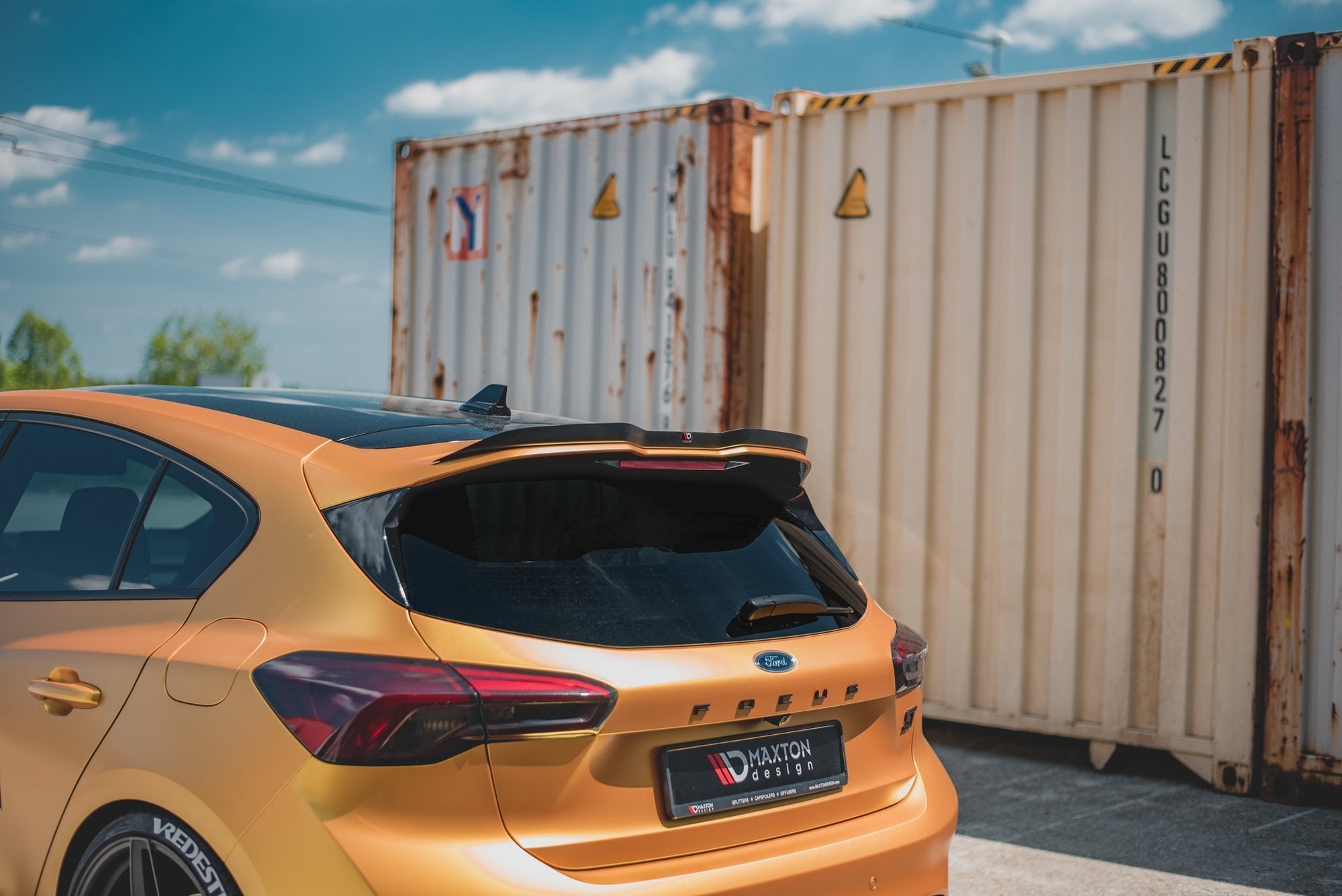 Spoiler-Cap-V.2-Ford-Focus-ST-MK4---Gloss-Black