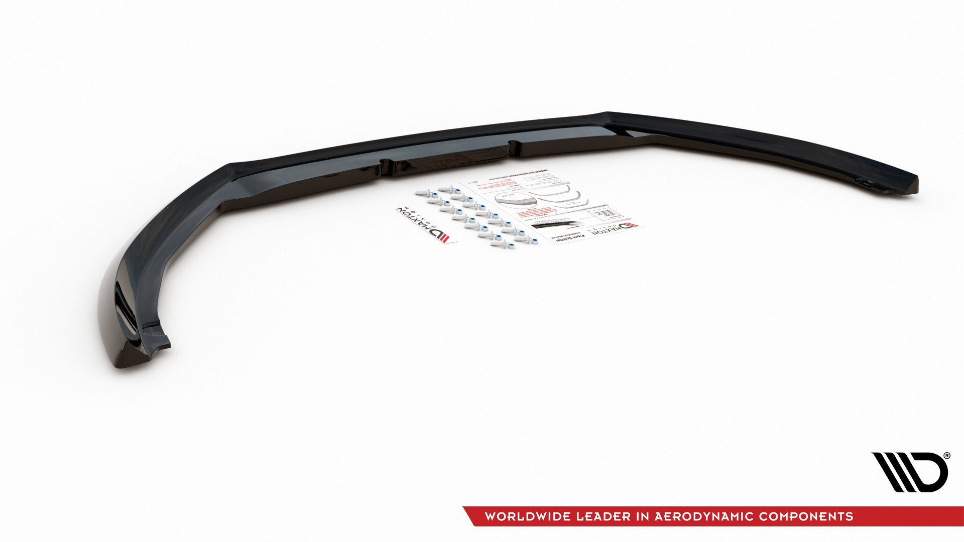 Front-Splitter-V.8-Ford-Focus-ST-/-ST-Line-MK4---Gloss-Black