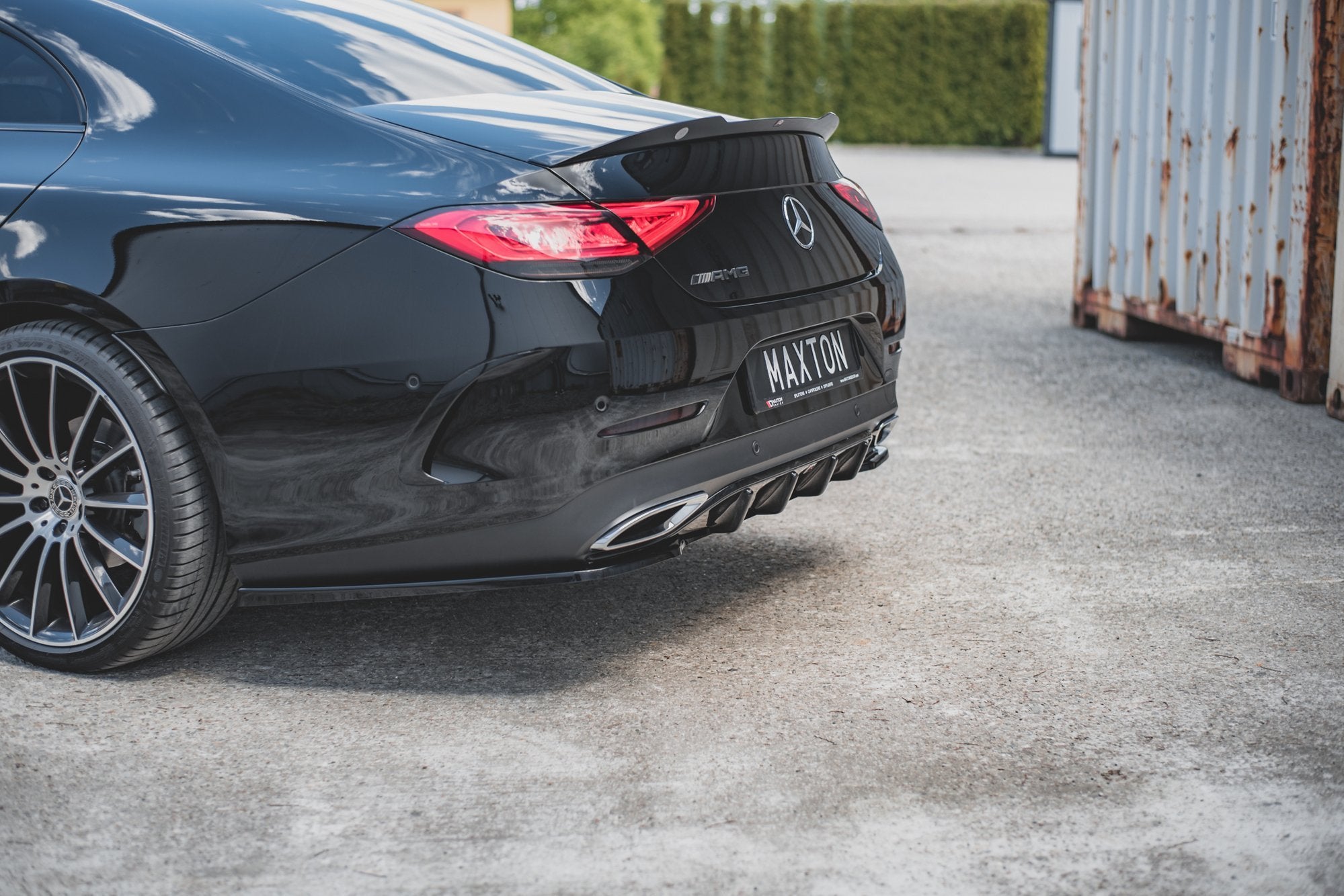 Rear-Valance-Mercedes-Benz-CLS-AMG-Line-C257---Textured