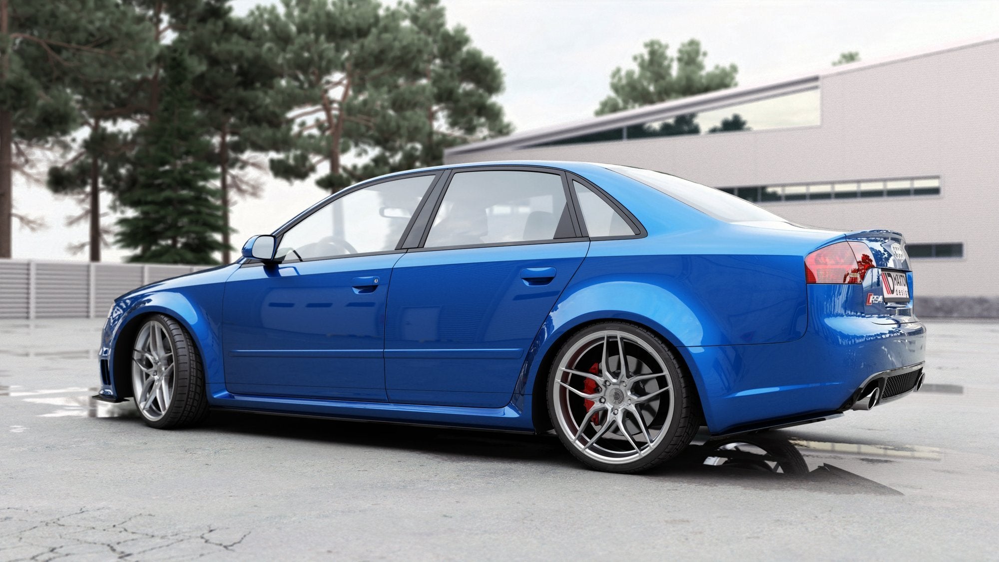 Side-Skirts-Diffusers-Audi-RS4-B7---Gloss-Black