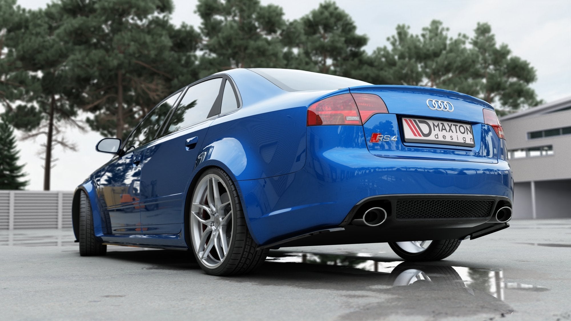 Rear-Side-Splitters-V.1-Audi-RS4-Sedan-B7---Gloss-Black
