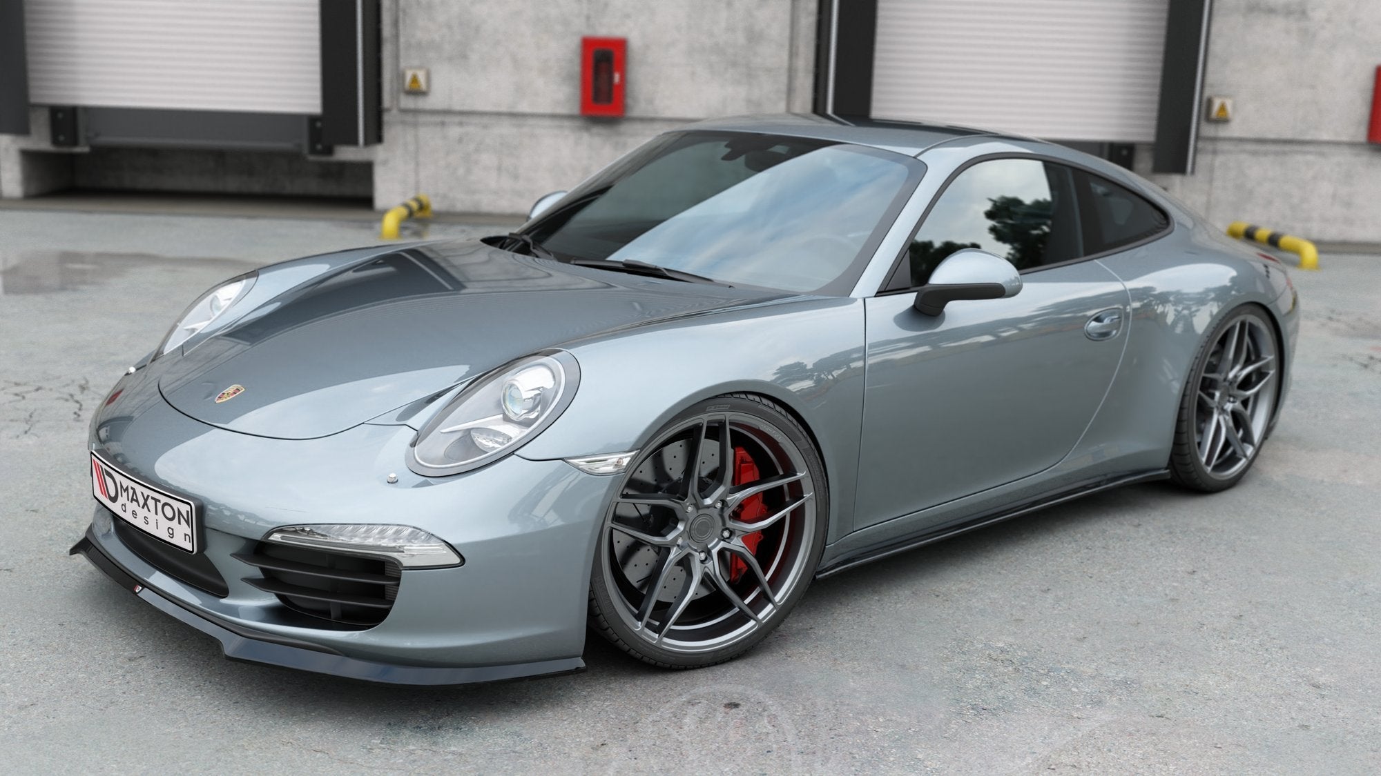 Side-Skirts-Diffusers-Porsche-911-Carrera-991---Gloss-Black