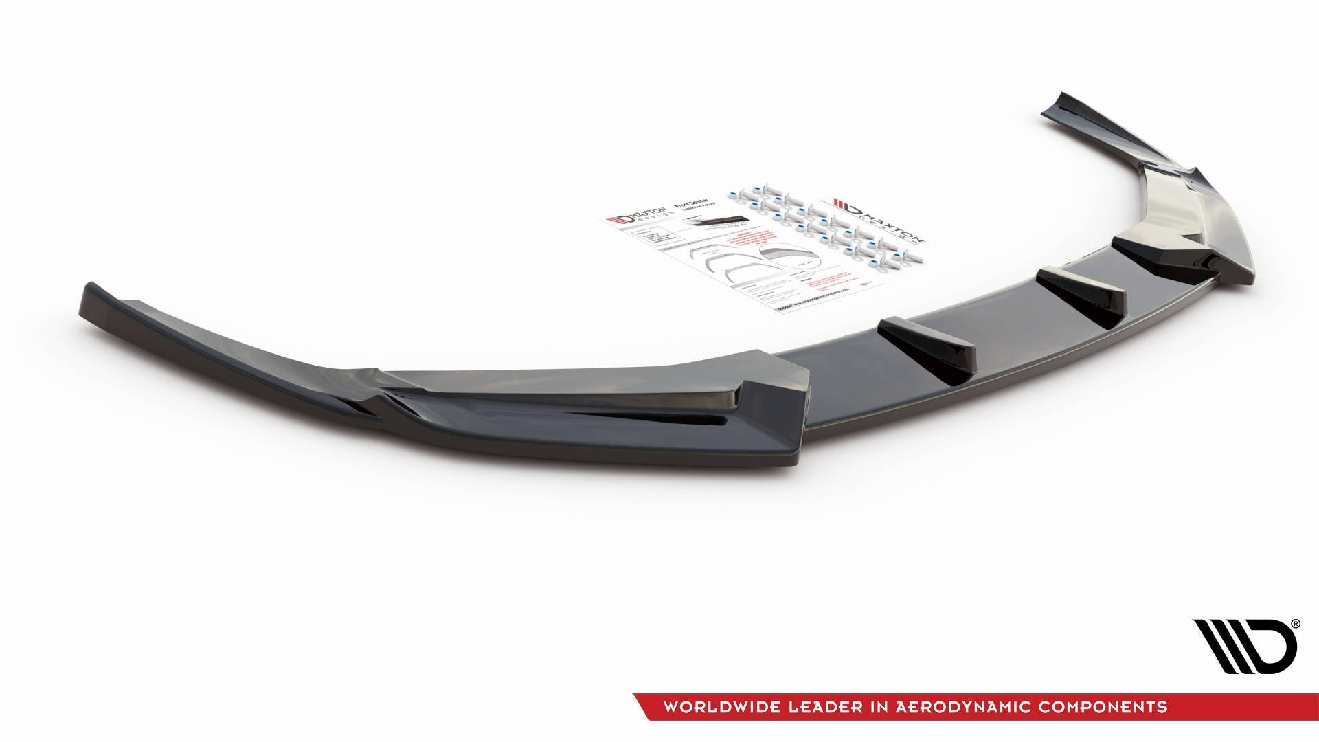 Front-Splitter-V.1-Audi-RS6-C8-/-RS7-C8---Gloss-Black