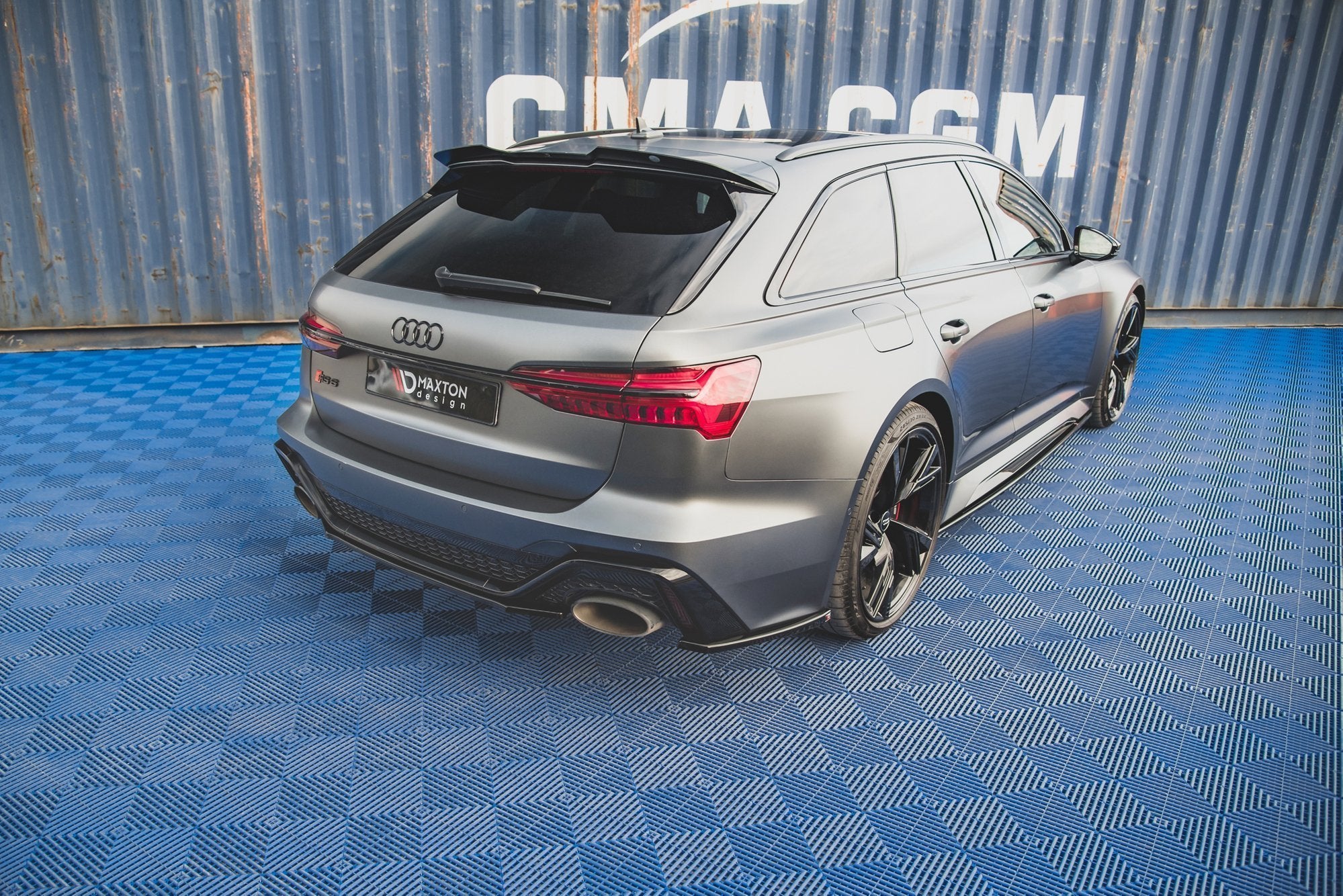 Rear-Side-Splitters-V.1-Audi-RS6-C8-/-RS7-C8---Gloss-Black