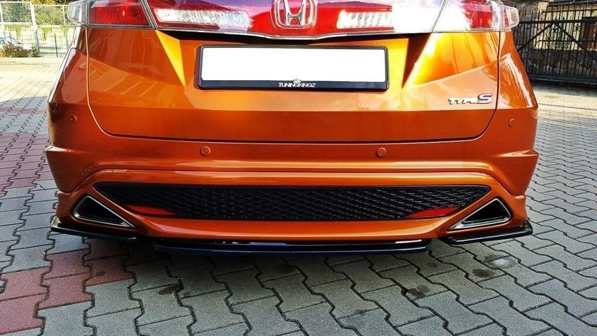 Central-Rear-Splitter-Honda-Civic-VIII-Type-S/R--GB