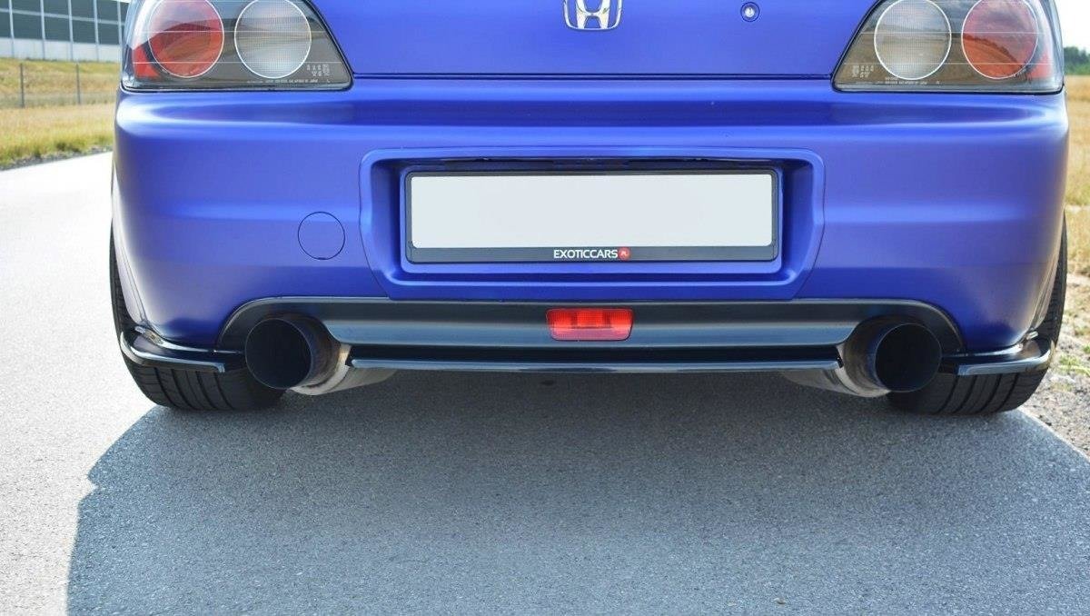 Central-Rear-Splitter-Honda-S2000---Gloss-Black