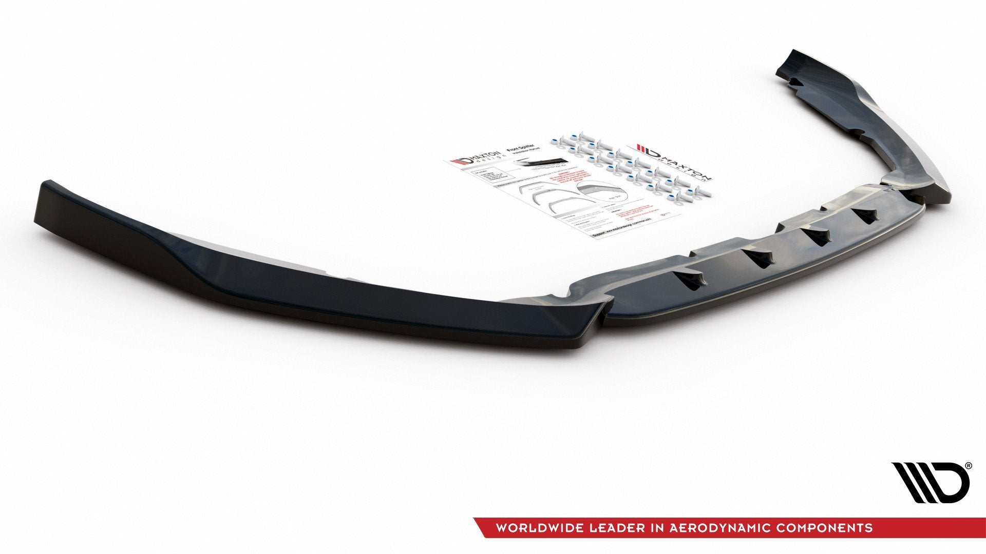 Front-Splitter-Ford-Mondeo-MK5-Facelift---Gloss-Black