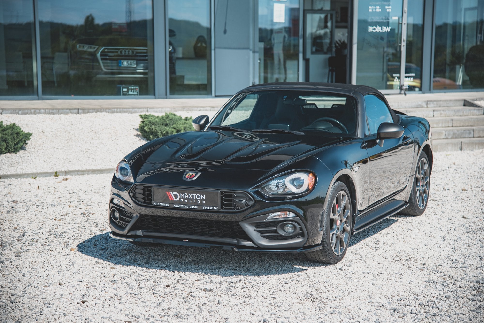 Front-Splitter-Fiat-124-Spider-Abarth---Gloss-Black
