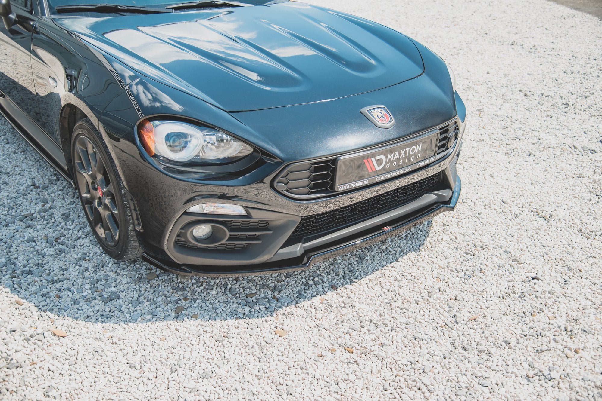 Front-Splitter-Fiat-124-Spider-Abarth---Gloss-Black