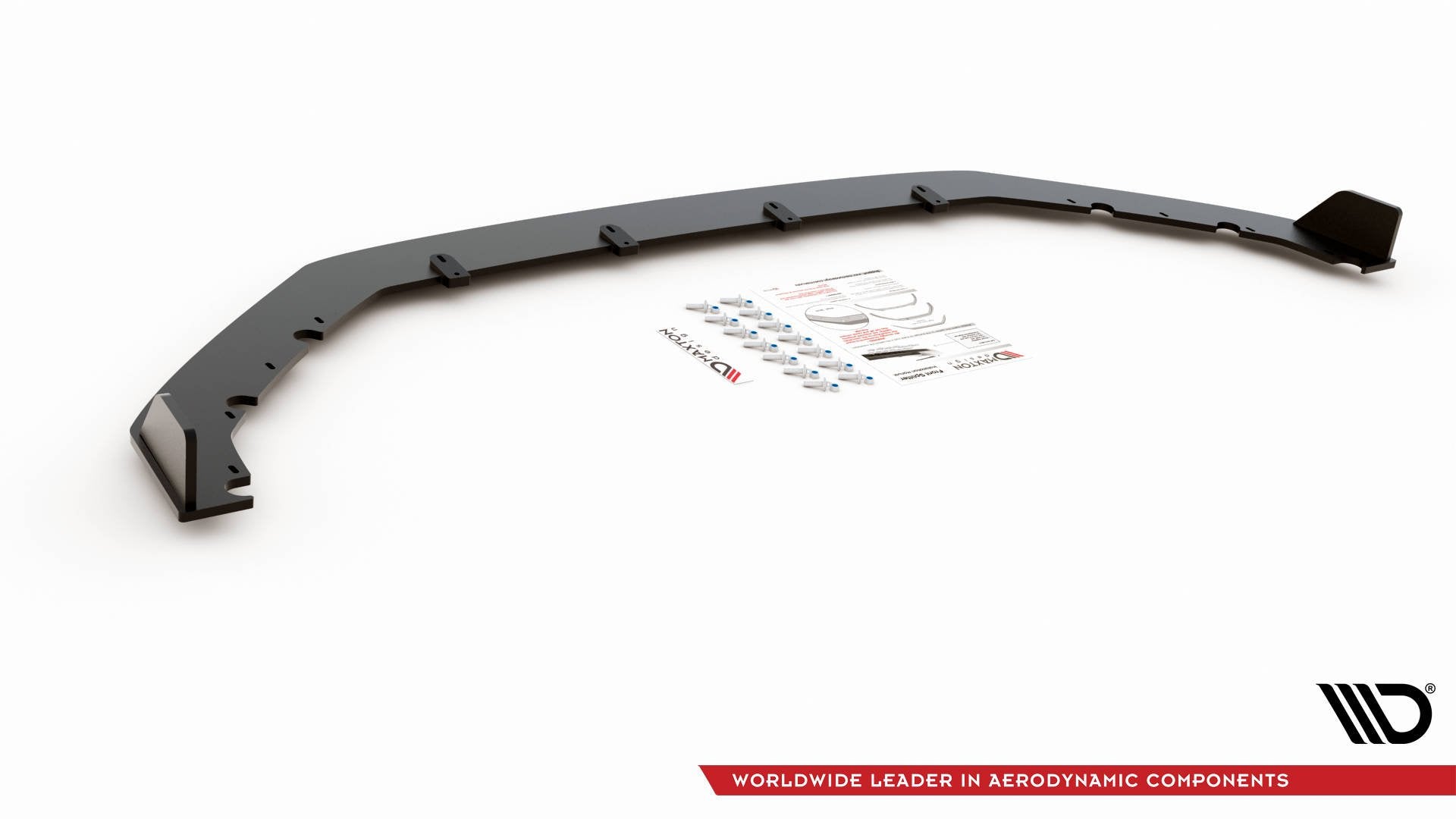 Racing-Durability-Front-Splitter-VW-Golf-7-GTi-Tcr---Black