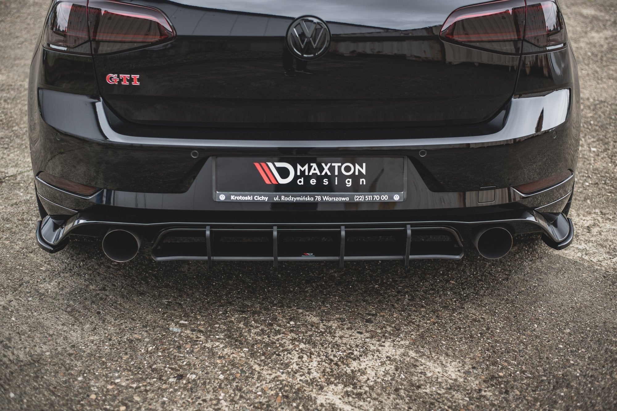 Racing-Durability-Rear-Diffuser-VW-Golf-7-GTi-Tcr---Red-Line