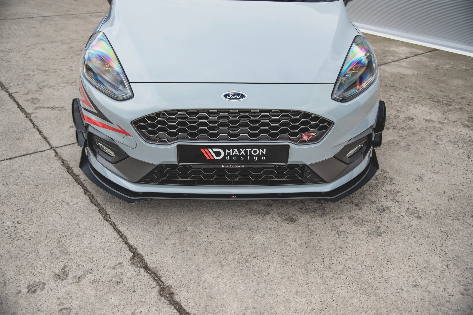 Racing-Durability-Splitter+Flaps-Ford-Fiesta-MK8-St/ST-Line-