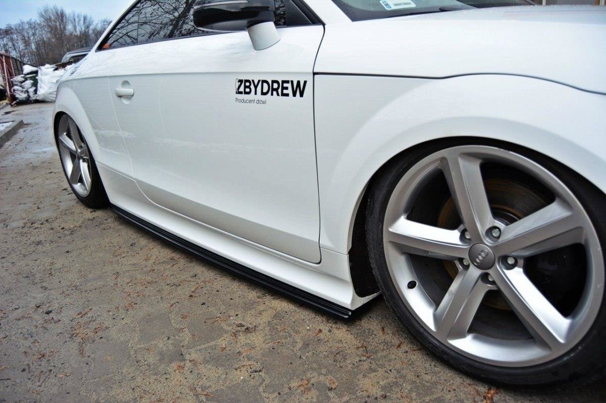 Side-Skirts-Diffusers-Audi-TT-RS-8J---Gloss-Black