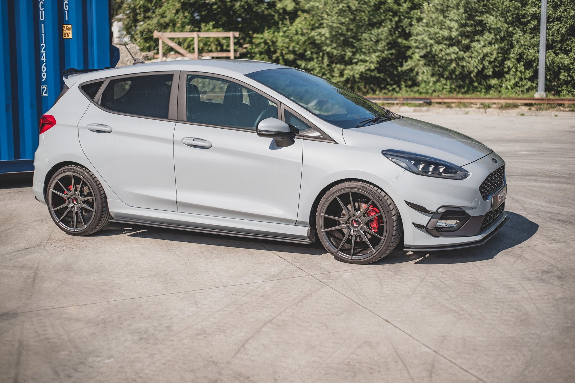 Side-Skirts-Diffusers-Ford-Fiesta-MK8-St/ST-Line-Red-Line