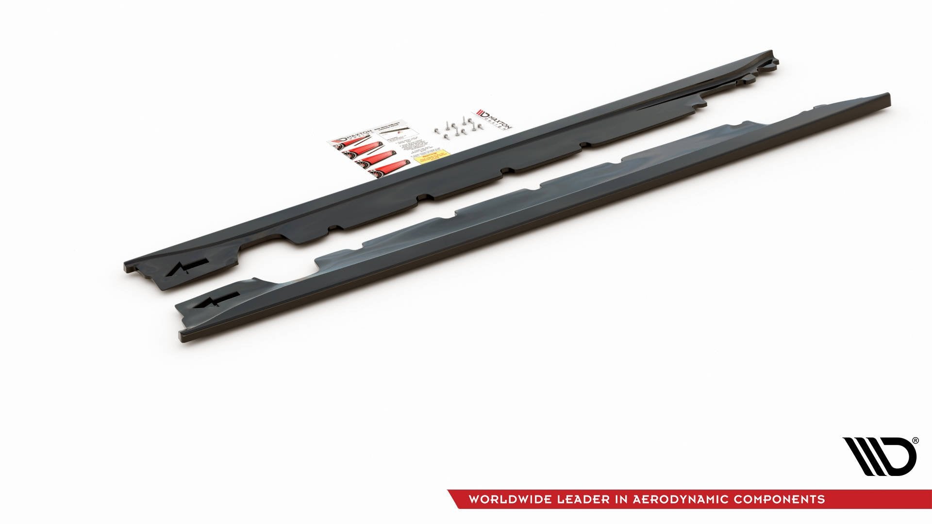 Side-Skirts-Diffusers-Mini-Cooper-/-One-R50---Gloss-Black