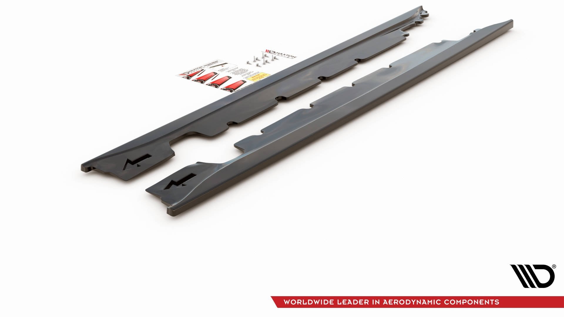 Side-Skirts-Diffusers-Mini-Cooper-/-One-R50---Gloss-Black