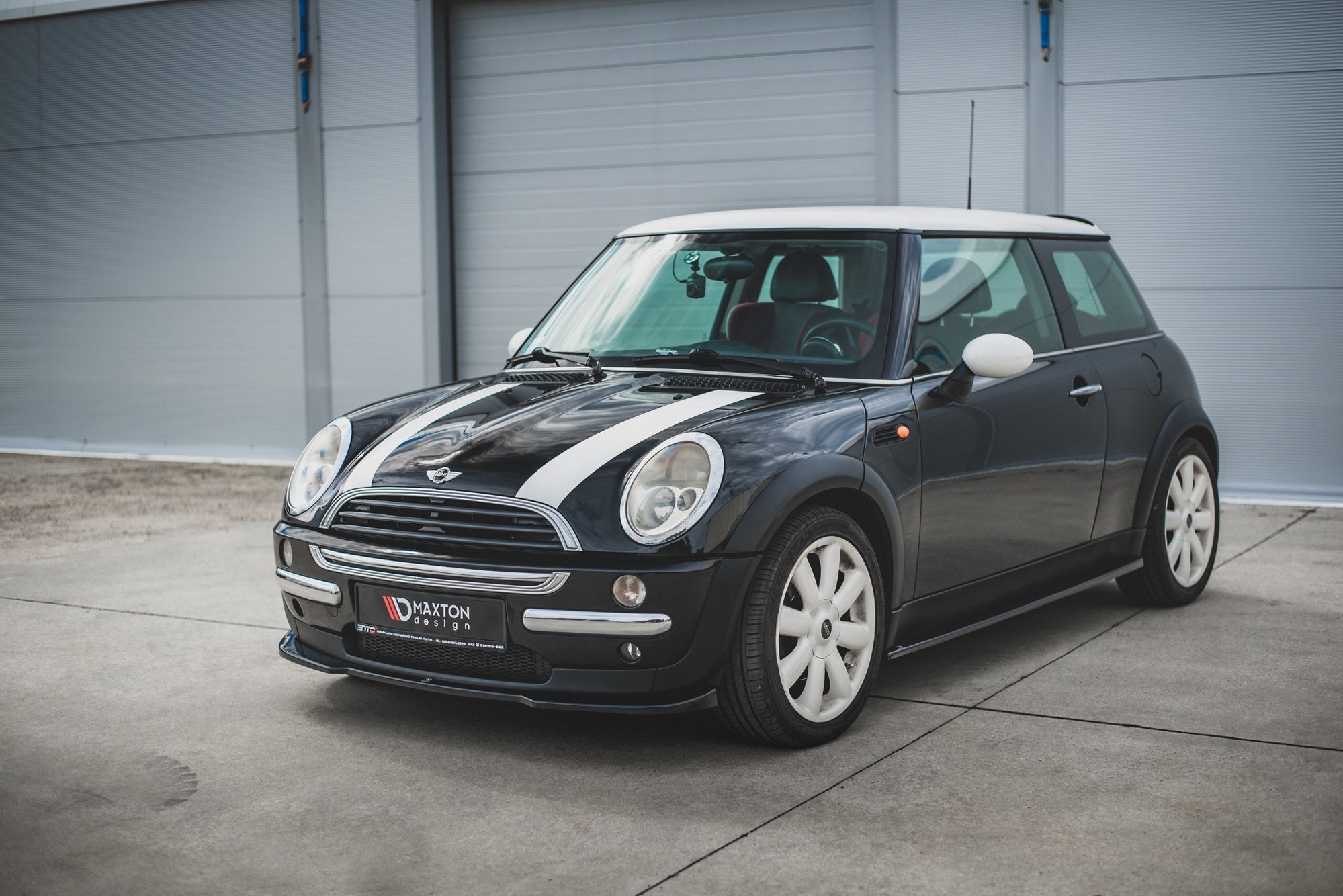 Side-Skirts-Diffusers-Mini-Cooper-/-One-R50---Gloss-Black