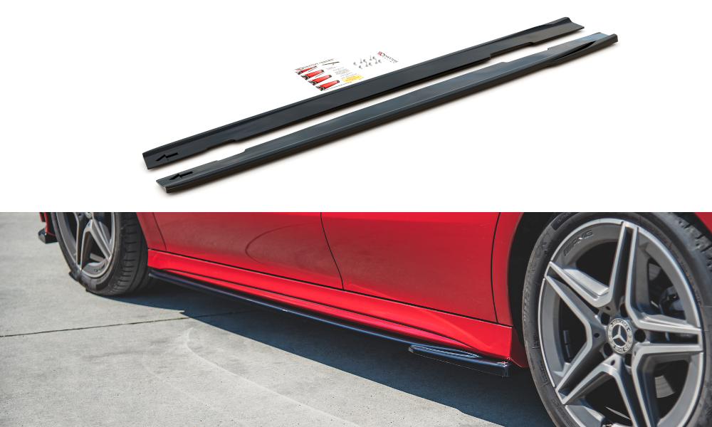 Side-Skirts-Diffusers-Mercedes-Benz-CLA-AMG-Line-C118-GB