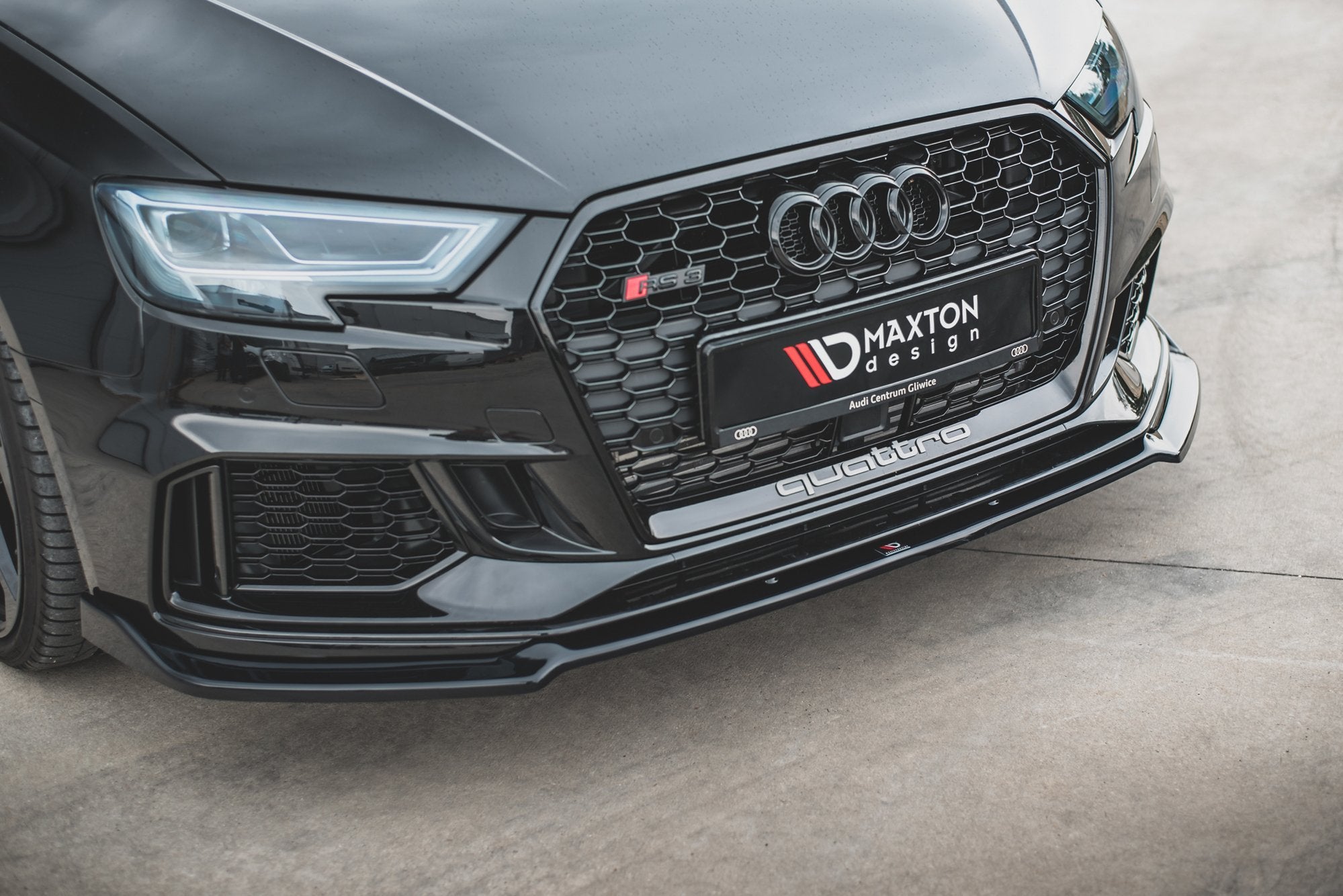 Front-Splitter-V.3-Audi-RS3-8V-FL-Sportback---Gloss-Black