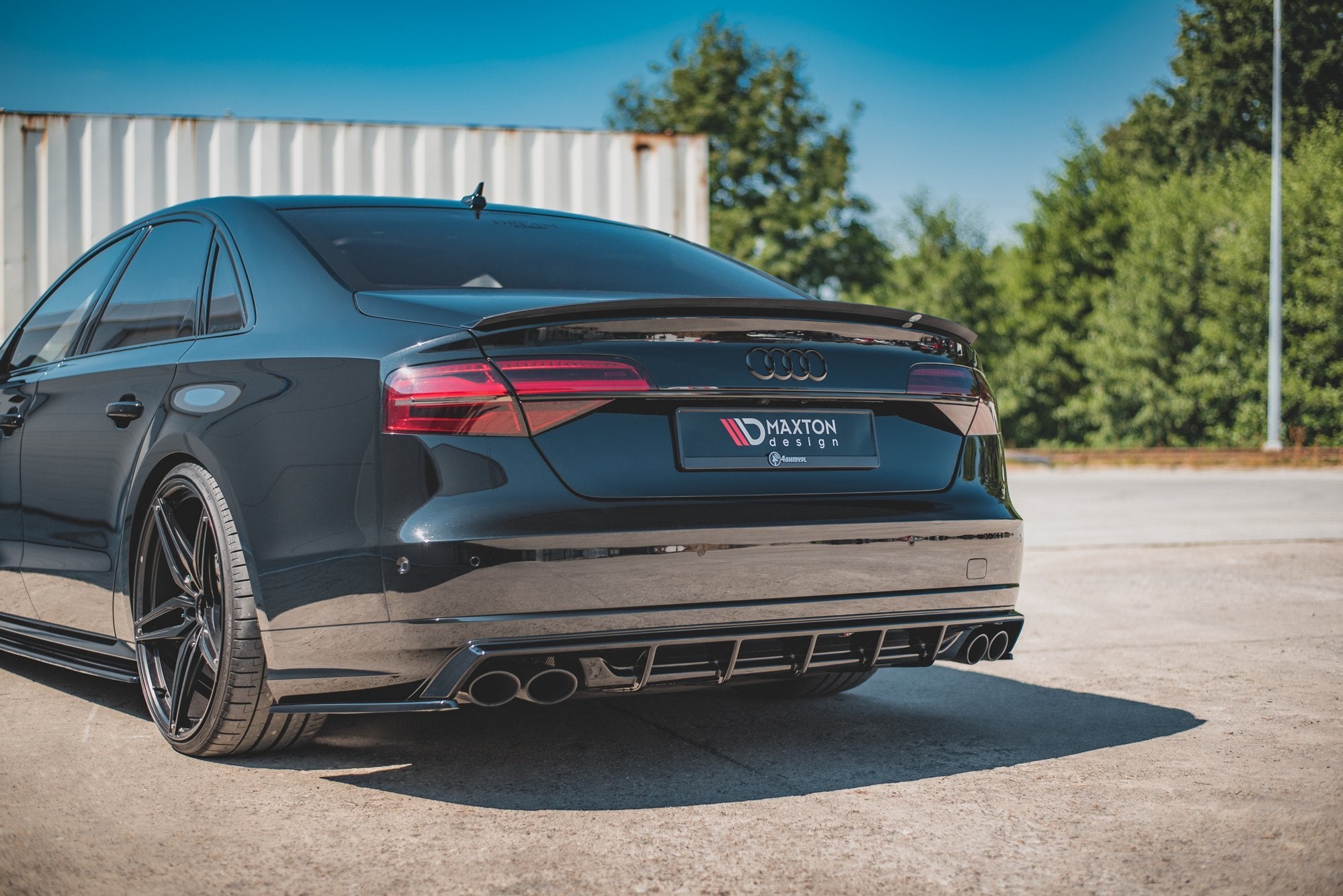 Rear-Valance-Audi-S8-D4-Facelift---Gloss-Black
