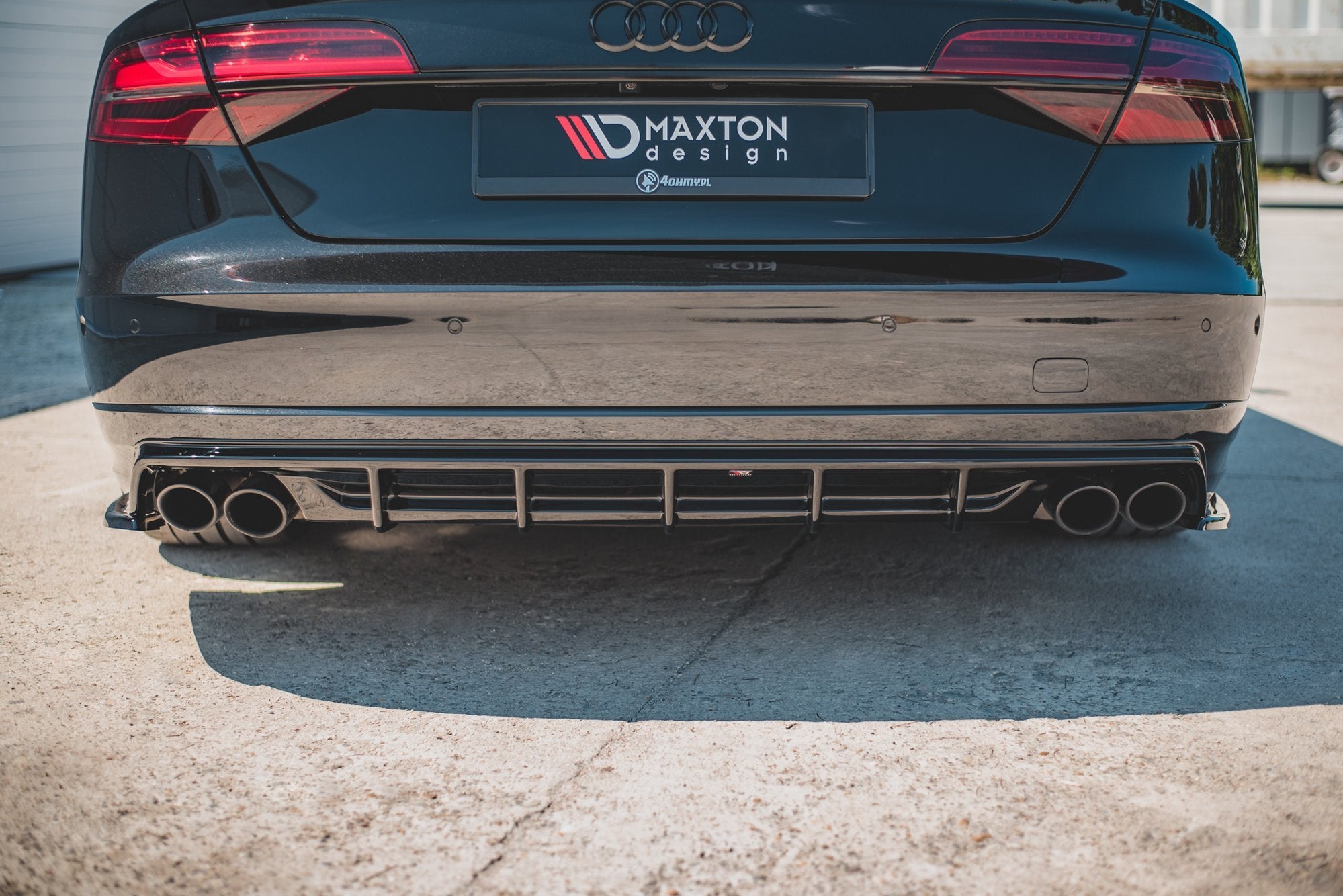 Rear-Valance-Audi-S8-D4-Facelift---Gloss-Black