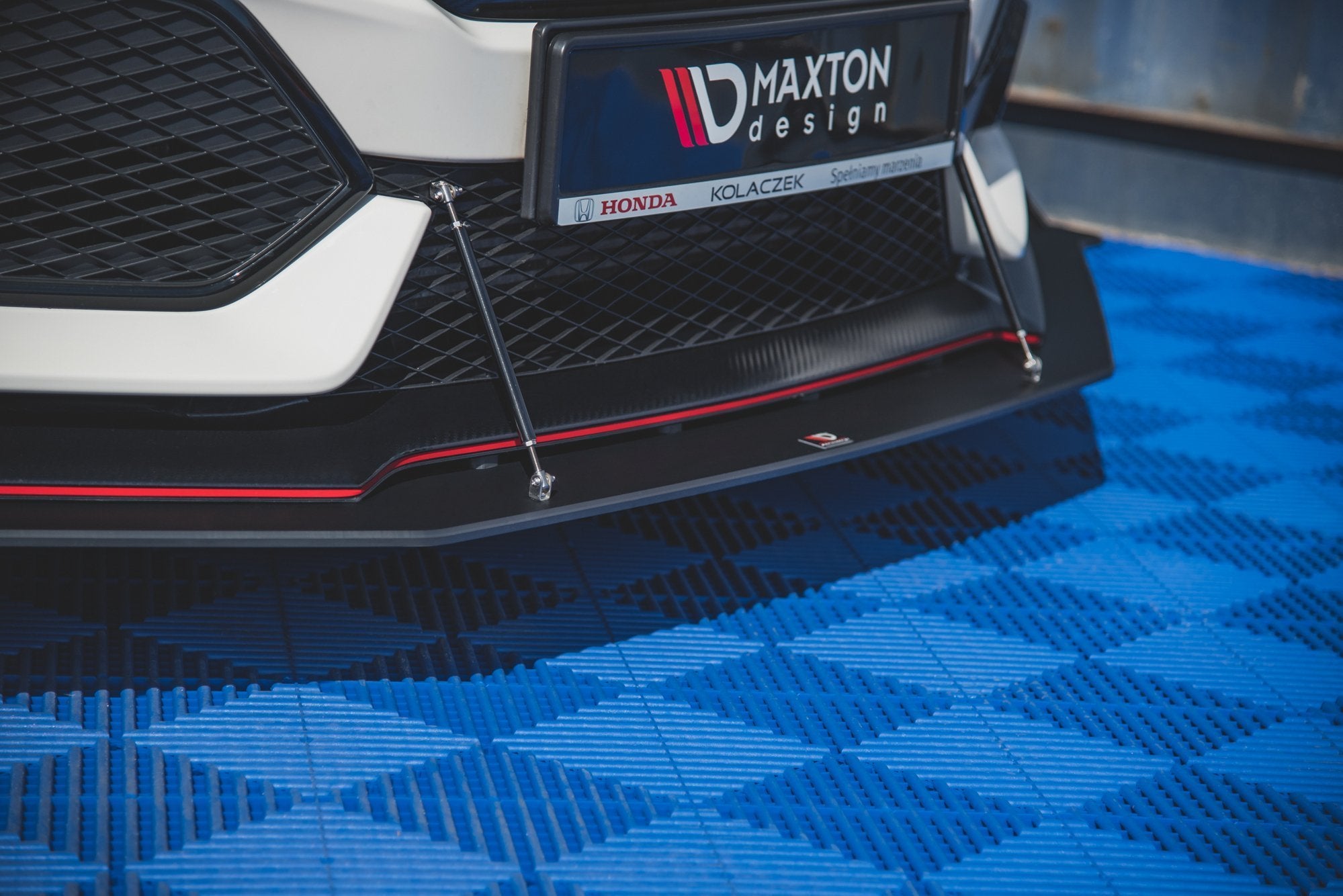 Racing-Durability-Front-Splitter-Honda-Civic-X-Type-R-Black