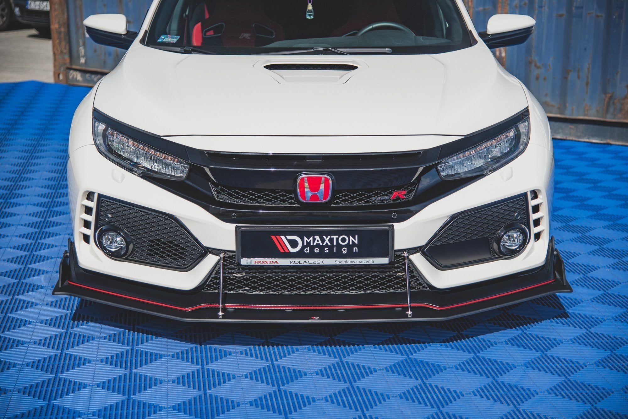 Racing-Durability-Front-Splitter-Honda-Civic-X-Type-R-Red-Li
