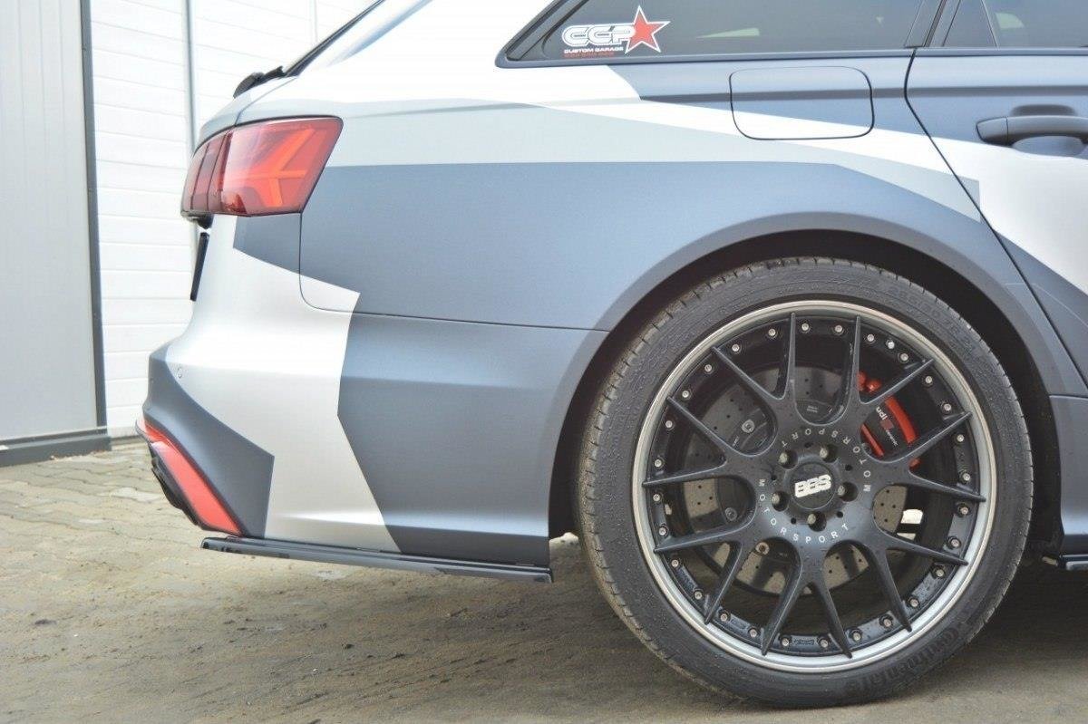 Rear-Side-Splitters-Audi-RS6-C7-/-C7-FL---Gloss-Black